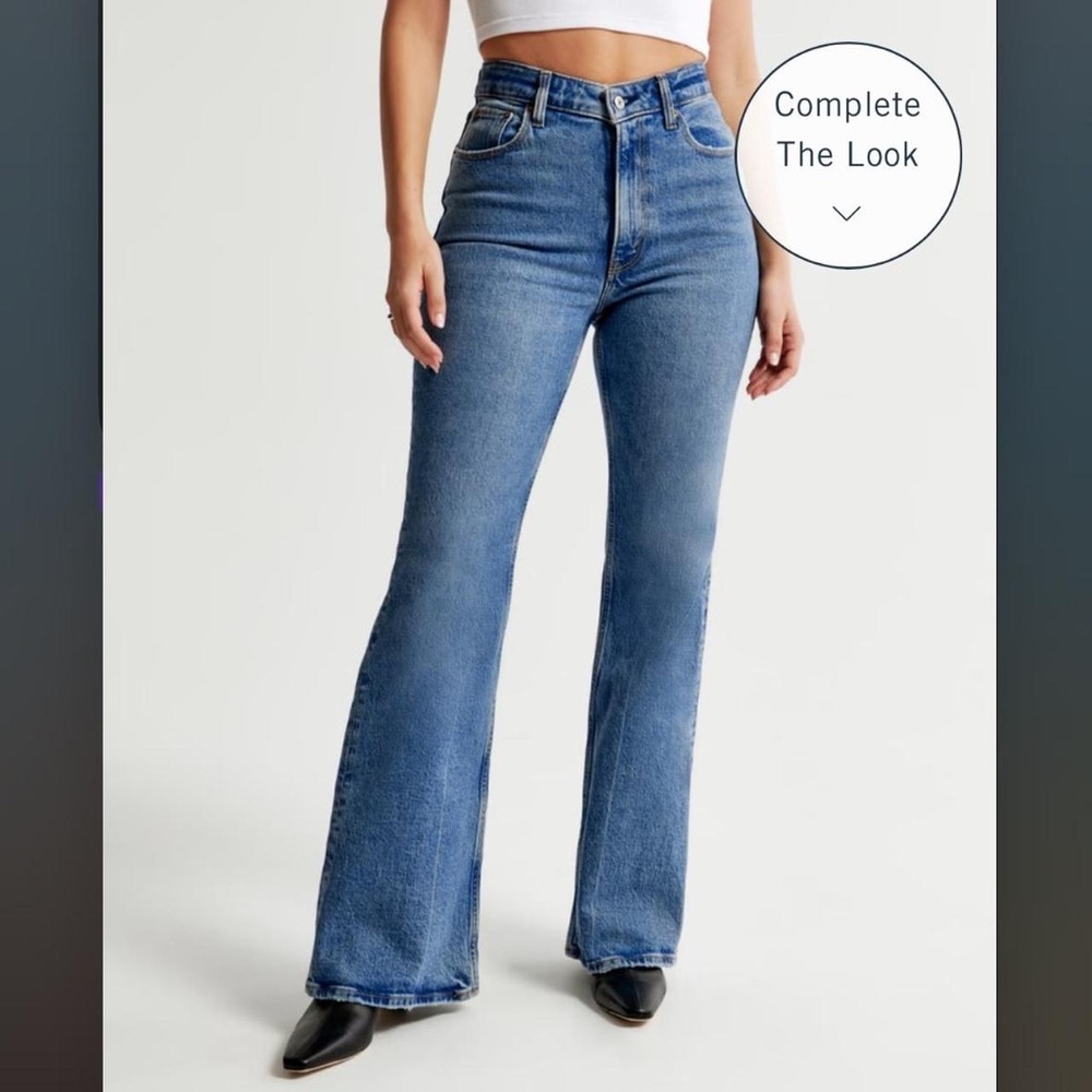 Curve Love High Rise Vintage Flare Jean NWOT
